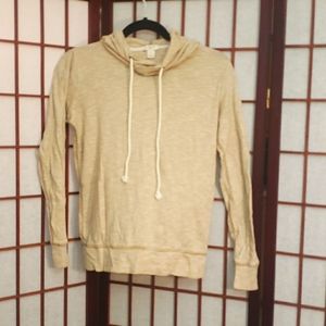 I Crew Pullover Pinstriped Hoodie